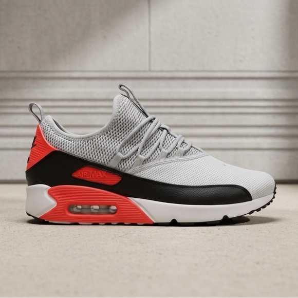 Air Max 90 EZ 'Wolf Grey Bright Crimson' Size12